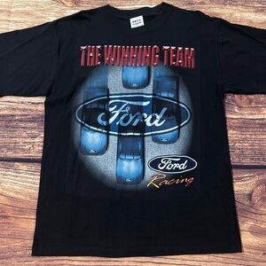 Ford Racing Black and Blue Tee
